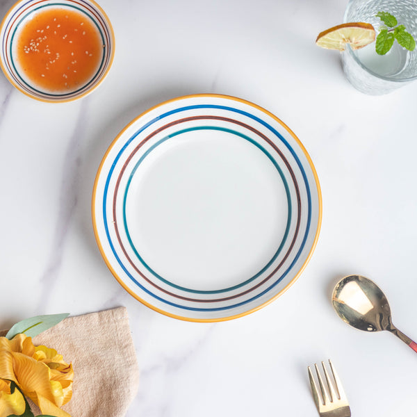 Feliz Deep Plate - Serving plate, snack plate, dessert plate | Plates for dining & home decor