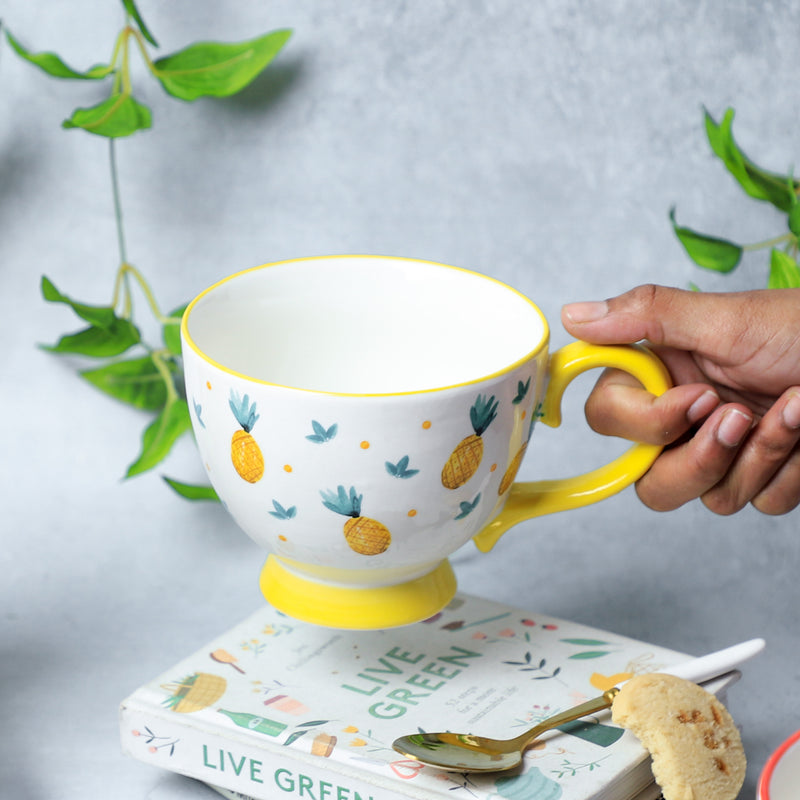 Cappuccino Cups Fruity- Tea cup, coffee cup, cup for tea | Cups and Mugs for Office Table & Home Decoration