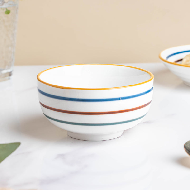 Feliz Dessert Bowl 300 ml - Bowl,ceramic bowl, snack bowls, curry bowl, popcorn bowls | Bowls for dining table & home decor
