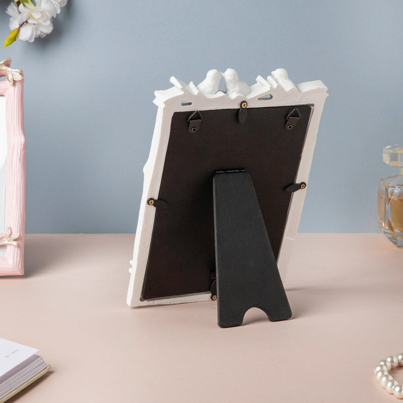 Nestling Birds White Photo Frame - Picture frames and photo frames online | Home decoration items