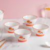 Floral Heart Plates and Pot For 4