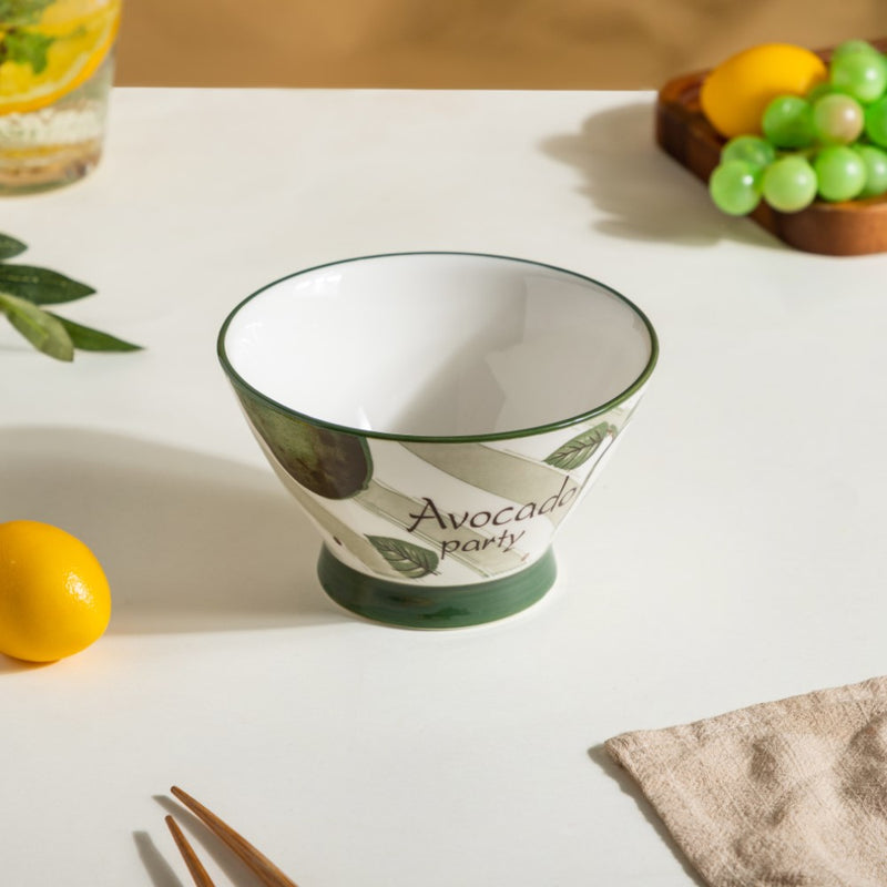 Fruit Ramen Bowl 320 ml - Soup bowl, ceramic bowl, ramen bowl, serving bowls, salad bowls, noodle bowl | Bowls for dining table & home decor