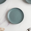 Riona Ceramic Snack Plate Green Grey 7 Inch - Serving plate, snack plate, dessert plate | Plates for dining & home decor