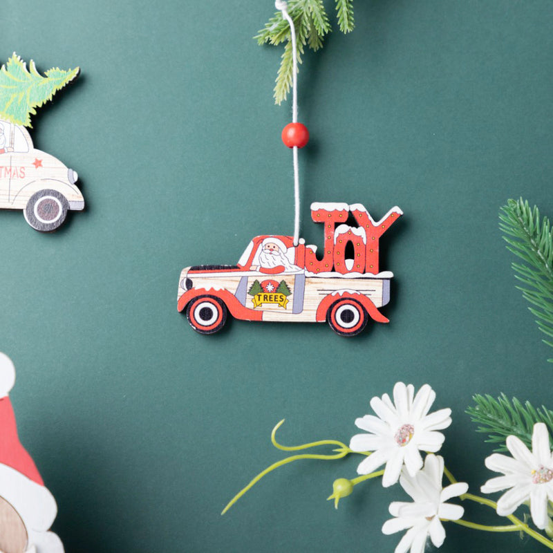 Joy Christmas Hanging Ornament Decoration - Showpiece | Home decor item | Room decoration item