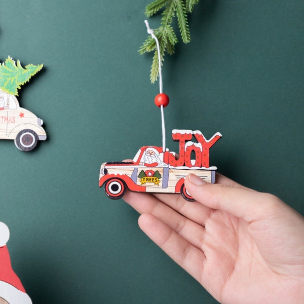Joy Christmas Hanging Ornament Decoration - Showpiece | Home decor item | Room decoration item