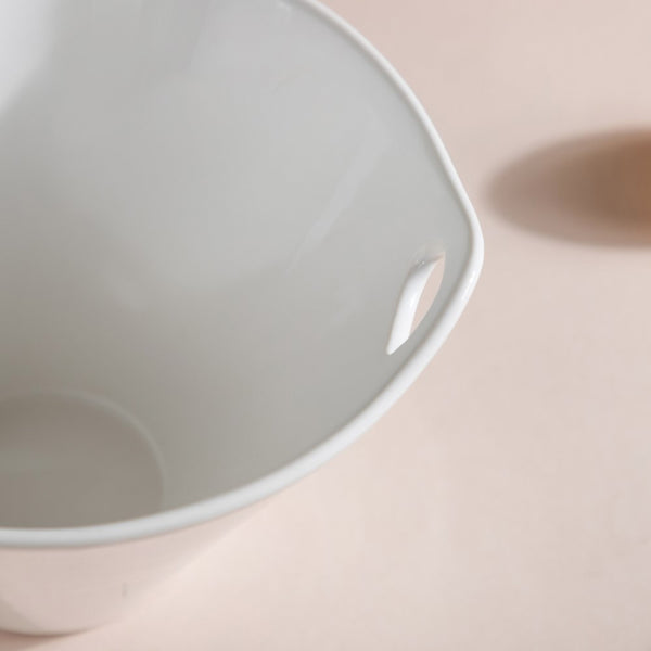 Snow White Ramen Bowl 550 ml - Soup bowl, ceramic bowl, ramen bowl, serving bowls, salad bowls, noodle bowl | Bowls for dining table & home decor
