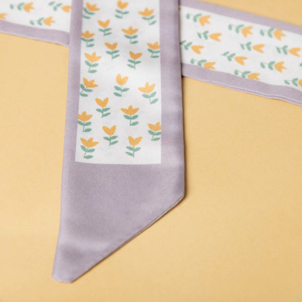 Skinny Scarf Graphic Floral main image 0