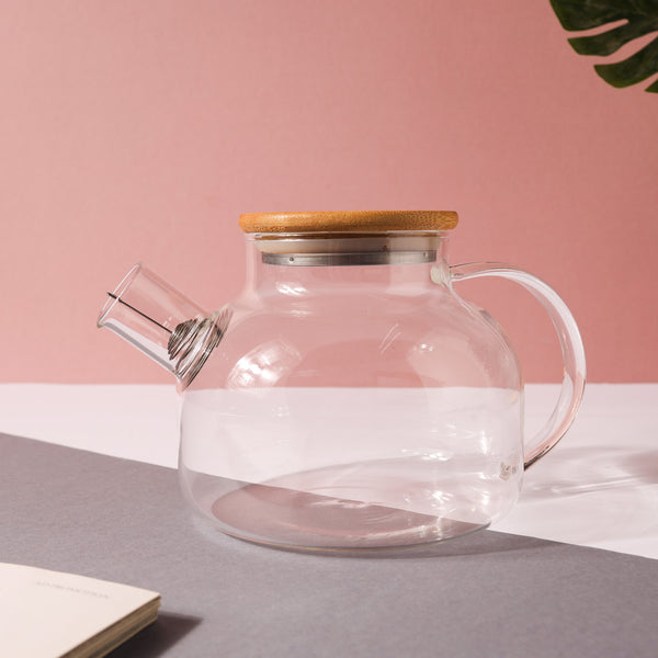 Modern Glass Teapot - Teapot, kettle, tea kettle | Teapot for Dining table & Home decor