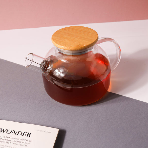 Modern Glass Teapot - Teapot, kettle, tea kettle | Teapot for Dining table & Home decor