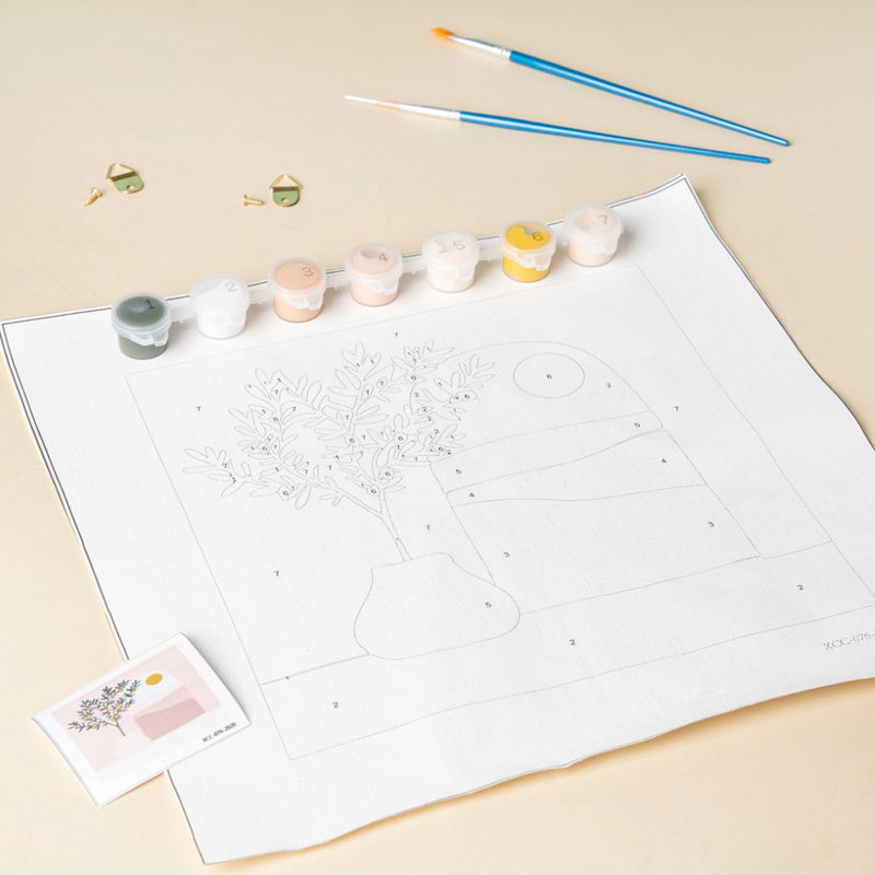 Scenic Sand Dunes DIY Painting By Numbers Kit