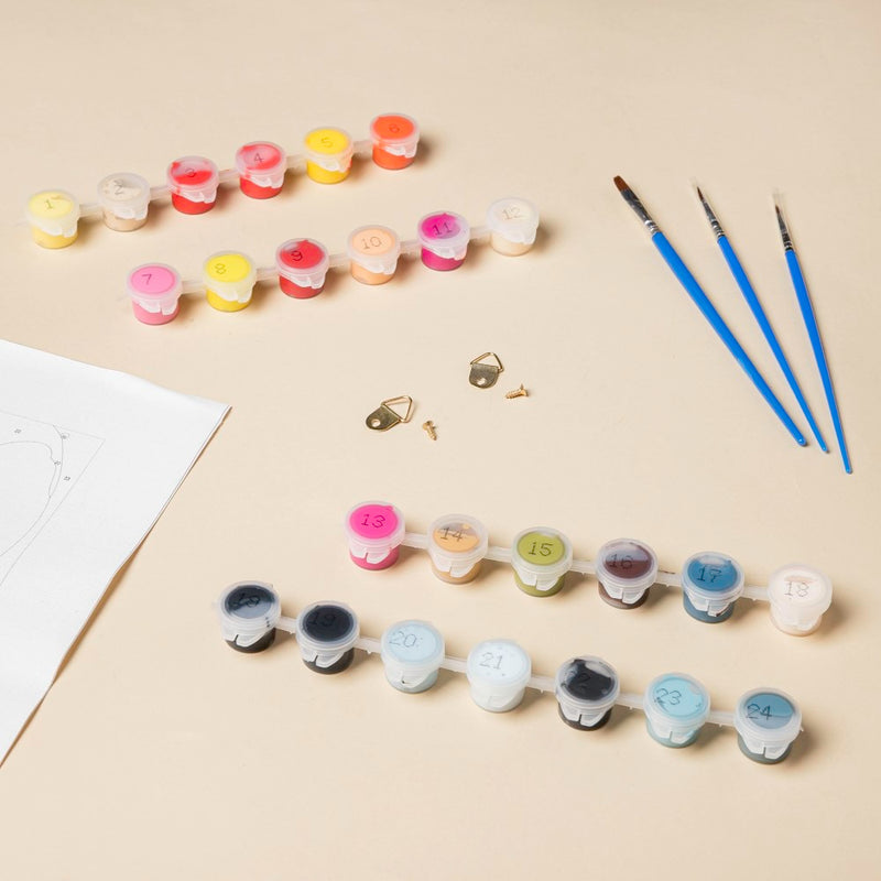 Mysterious Girl DIY Painting By Numbers Kit