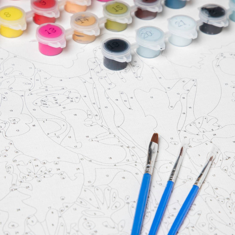 Mysterious Girl DIY Painting By Numbers Kit