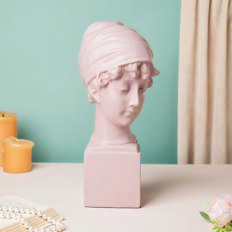 Resin Sculpture Beige - Showpiece | Home decor item | Room decoration item