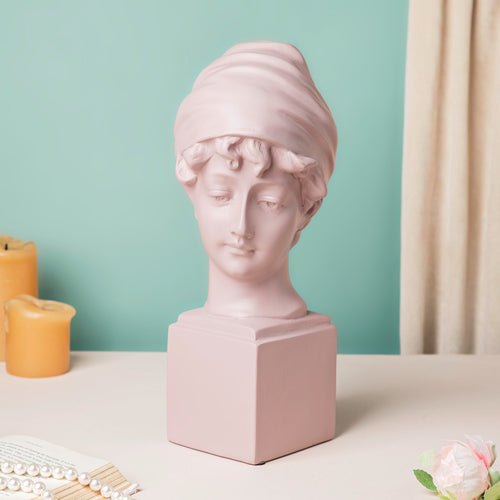 Resin Sculpture Beige - Showpiece | Home decor item | Room decoration item