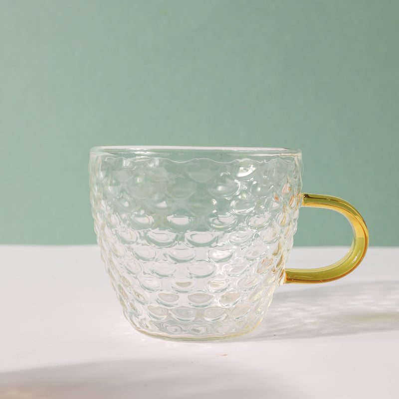 Stylish Glass Tea Set of 5 - Tea cup set, tea set, teapot set | Tea set for Dining Table & Home Decor