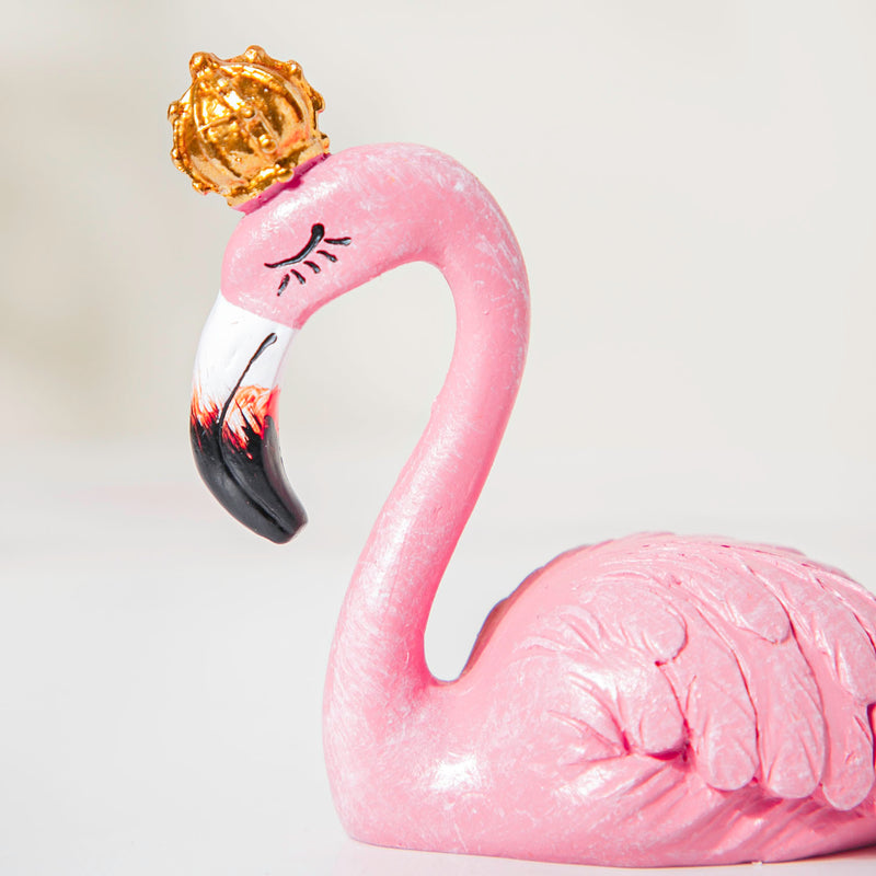 Flamingo Showpiece Queen - Showpiece | Home decor item | Room decoration item