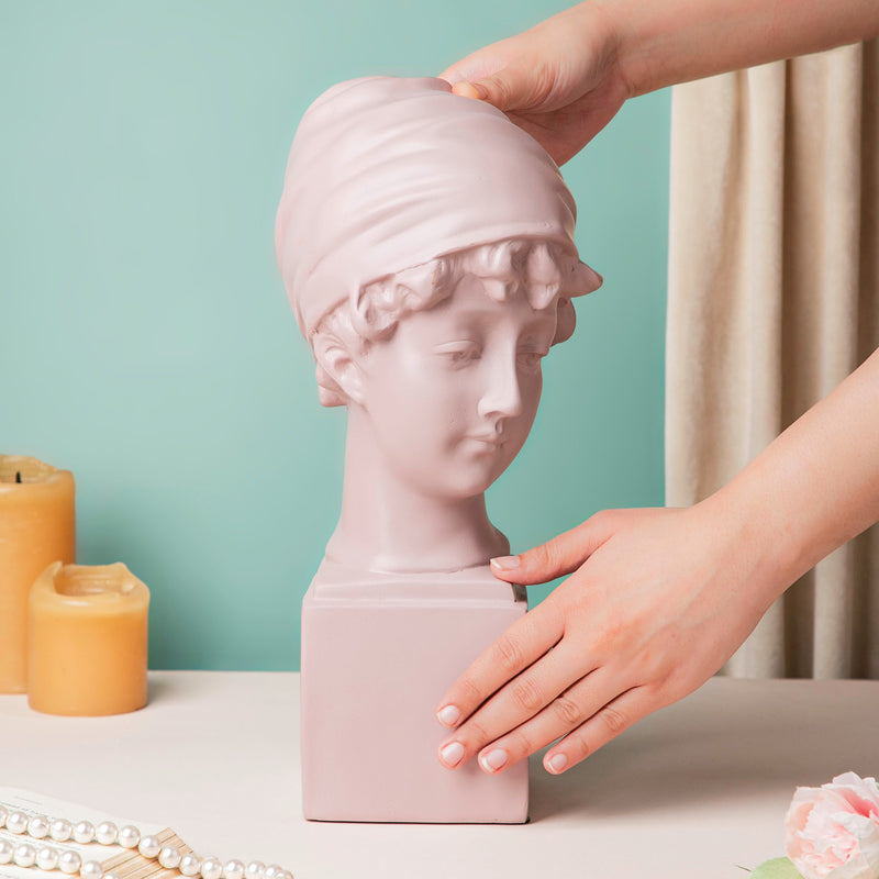 Resin Sculpture Beige - Showpiece | Home decor item | Room decoration item