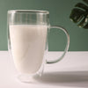 Double Walled Glass Mug- Mug for coffee, tea mug, cappuccino mug | Cups and Mugs for Coffee Table & Home Decor