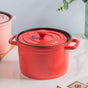 Ceramic Stock Pot With Lid Medium - Cooking Pot