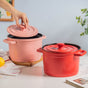 Ceramic Stock Pot With Lid Medium - Cooking Pot