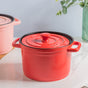 Ceramic Stock Pot With Lid Medium - Cooking Pot