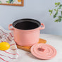 Ceramic Stock Pot With Lid Medium - Cooking Pot