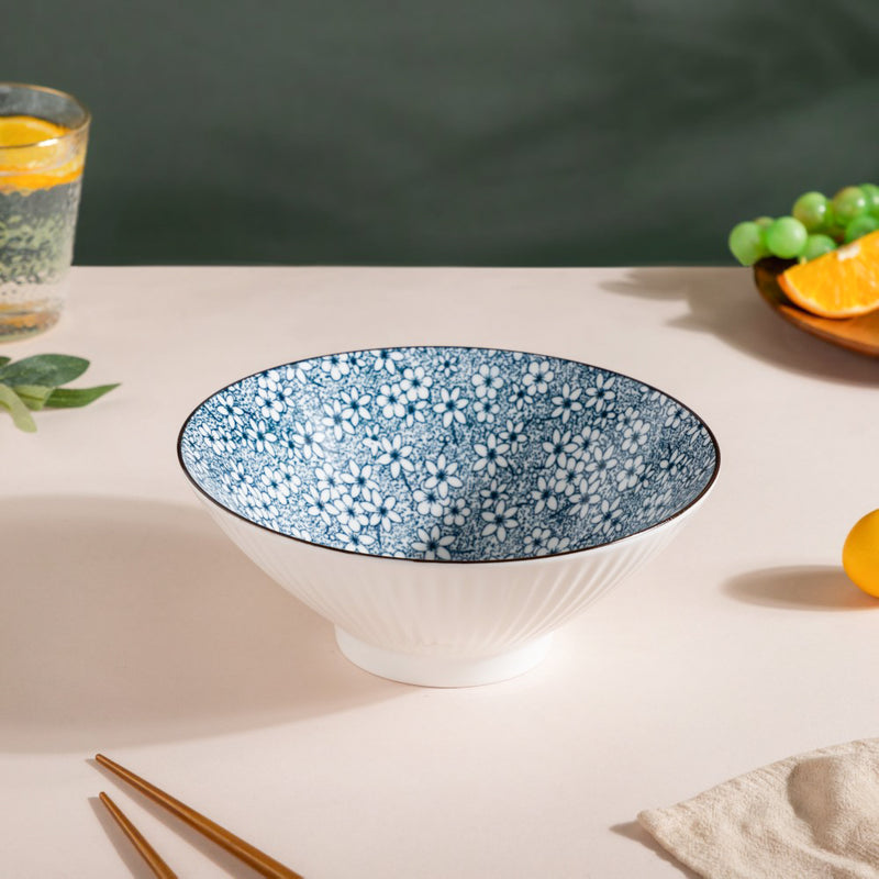 Meraki Ramen Bowl 700 ml - Soup bowl, ceramic bowl, ramen bowl, serving bowls, salad bowls, noodle bowl | Bowls for dining table & home decor