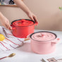 Ceramic Stock Pot With Lid Small - Cooking Pot