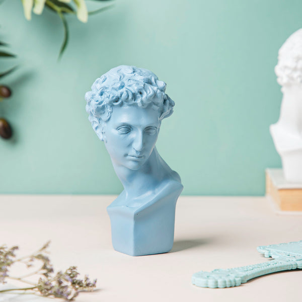 Ancient Greek Sculpture Blue - Showpiece | Home decor item | Room decoration item