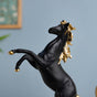 Horse Sculpture Decor Object Black 11.5 Inch - Showpiece | Home decor item | Room decoration item