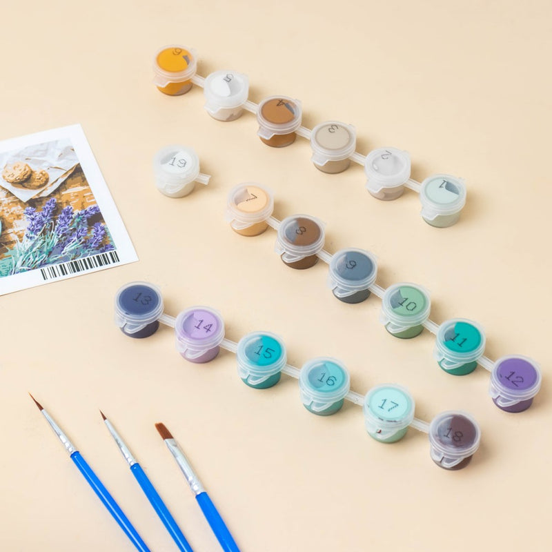 Breakfast Tea DIY Painting By Numbers Kit