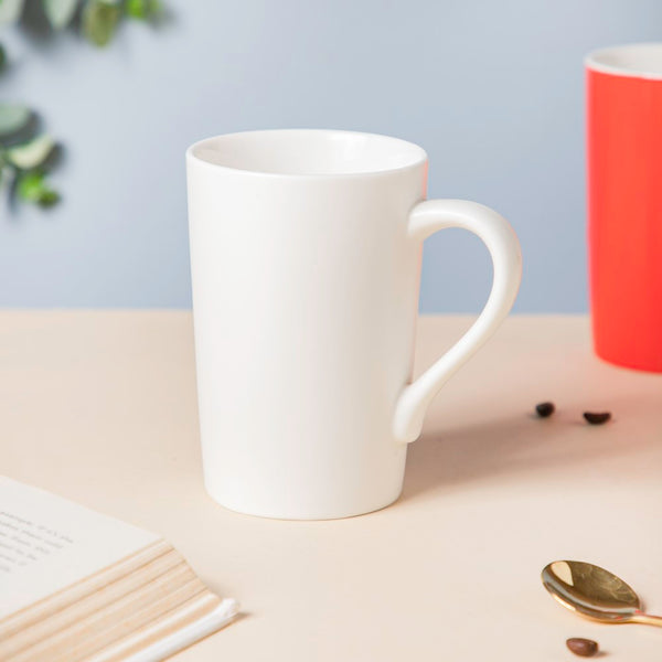 Navajo White Matt Mug 350 ml- Mug for coffee, tea mug, cappuccino mug | Cups and Mugs for Coffee Table & Home Decor