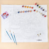Ceramic Tea Set DIY Painting By Numbers Kit