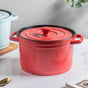 Ceramic Stock Pot With Lid Large - Cooking Pot