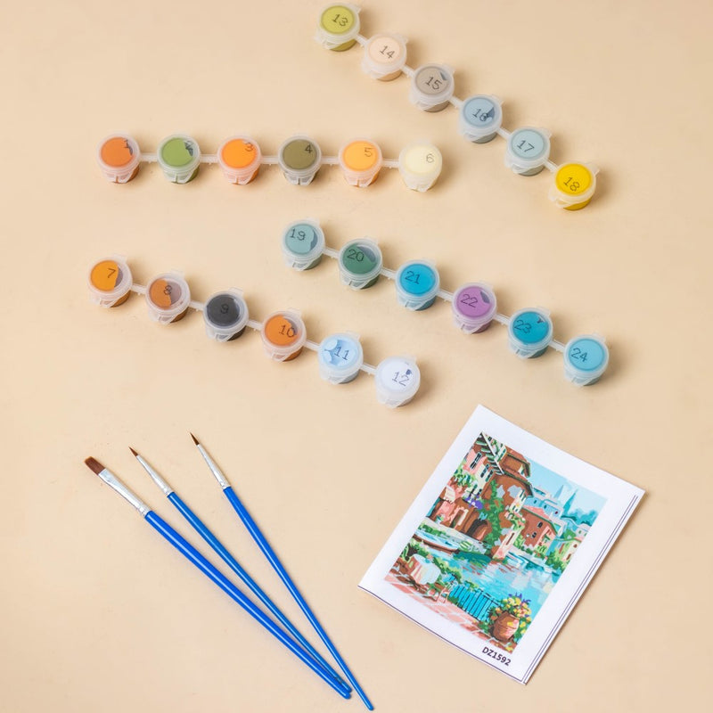 Venetian Landscape DIY Painting By Numbers Kit