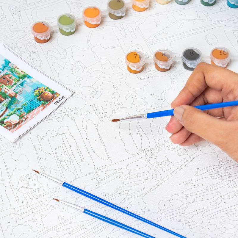 Venetian Landscape DIY Painting By Numbers Kit