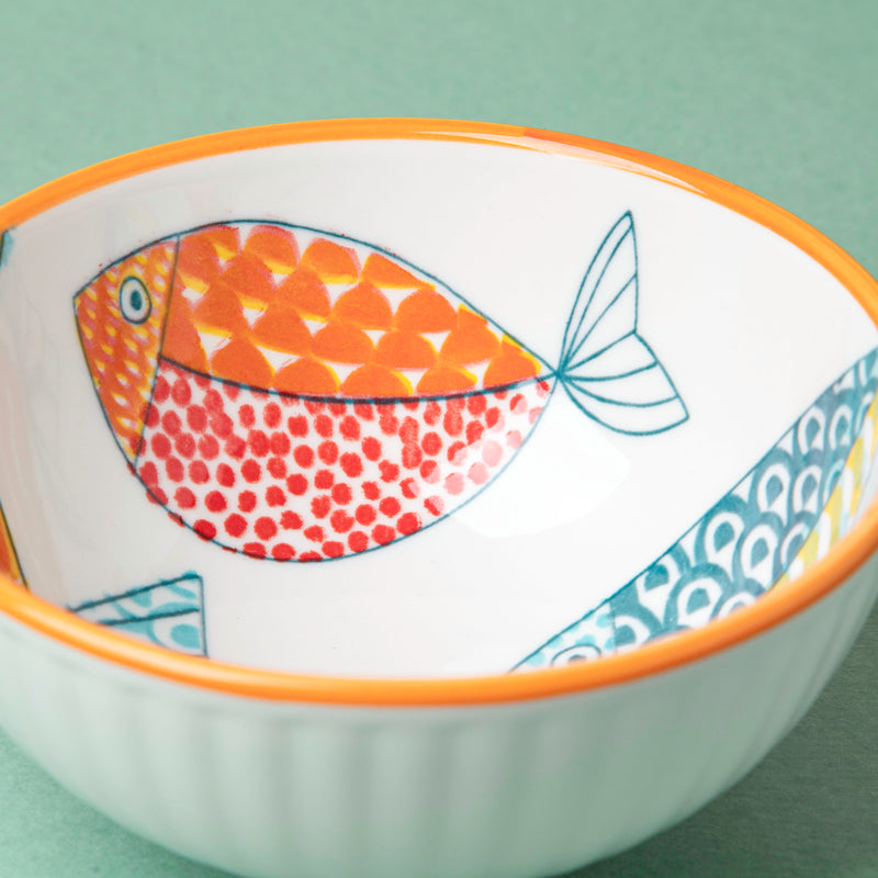 Ukiyo Ceramic Snack Bowl Small 150 ml - Bowl,ceramic bowl, snack bowls, curry bowl, popcorn bowls | Bowls for dining table & home decor