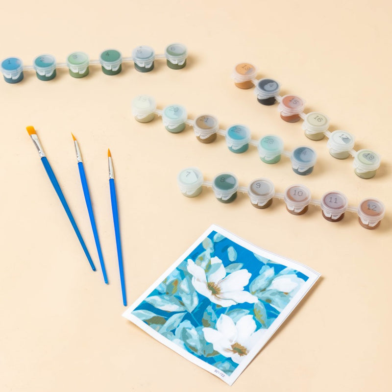 White Lilies DIY Painting By Numbers Kit