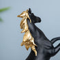 Horse Sculpture Decor Object Black 11.5 Inch - Showpiece | Home decor item | Room decoration item