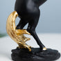 Horse Sculpture Decor Object Black 11.5 Inch - Showpiece | Home decor item | Room decoration item