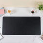 Multipurpose Vegan Leather Office Desk Mat Black 31.5 Inch