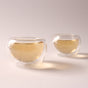 Double Wall Glass Cup - Tea cup set, cup set for dining table, glass tea cup set, modern tea cup set