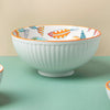 Ukiyo Ceramic Serving Bowl 8 inch - Bowl, ceramic bowl, serving bowls, noodle bowl, salad bowls, bowl for snacks, large serving bowl | Bowls for dining table & home decor