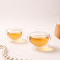 Double Wall Glass Cup - Tea cup set, cup set for dining table, glass tea cup set, modern tea cup set