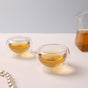 Double Wall Glass Cup - Tea cup set, cup set for dining table, glass tea cup set, modern tea cup set