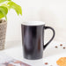 Matt Charcoal Black Mug 350 ml- Mug for coffee, tea mug, cappuccino mug | Cups and Mugs for Coffee Table & Home Decor