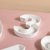 Number Plate - Ceramic platter, serving platter, fruit platter | Plates for dining table & home decor