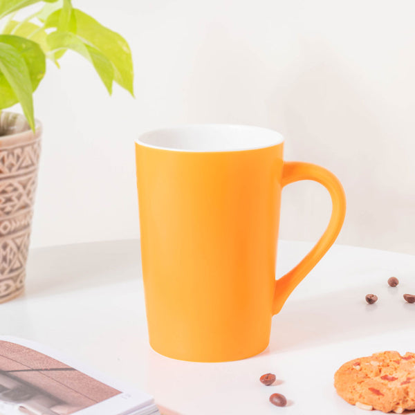 Sunflower Orange Matt Mug 350 ml