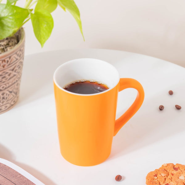 Sunflower Orange Matt Mug 350 ml