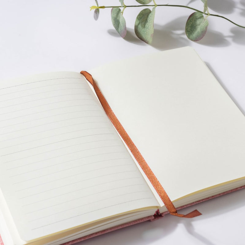 Pastel Pink Hardbound Notebook 128 Pages